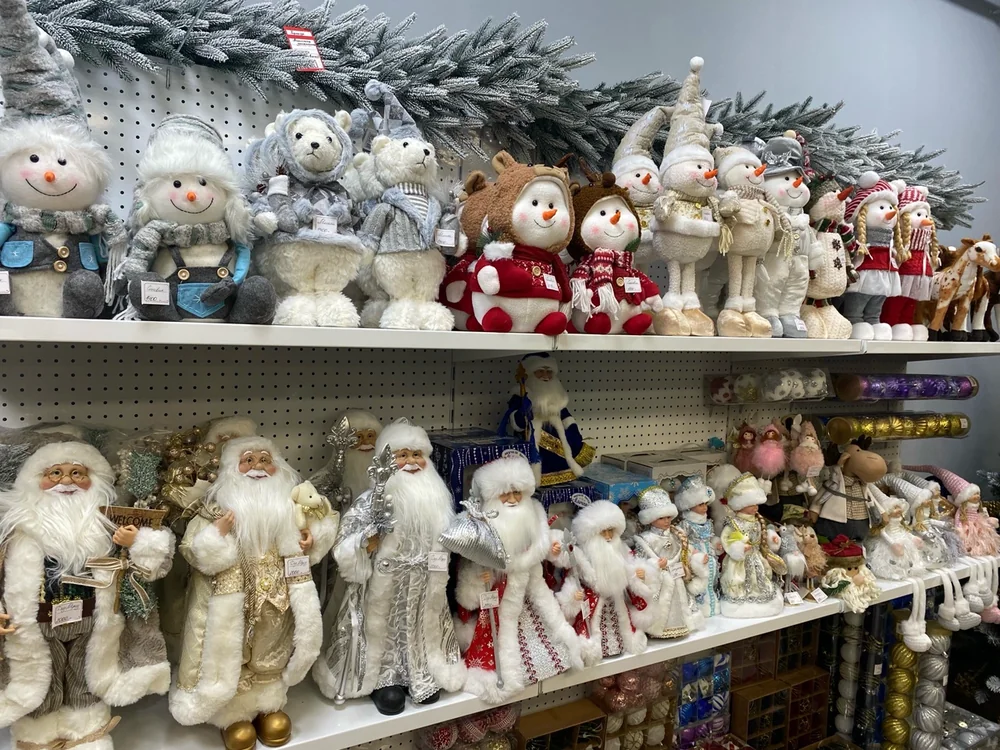 Новогодние игрушки, аксессуары